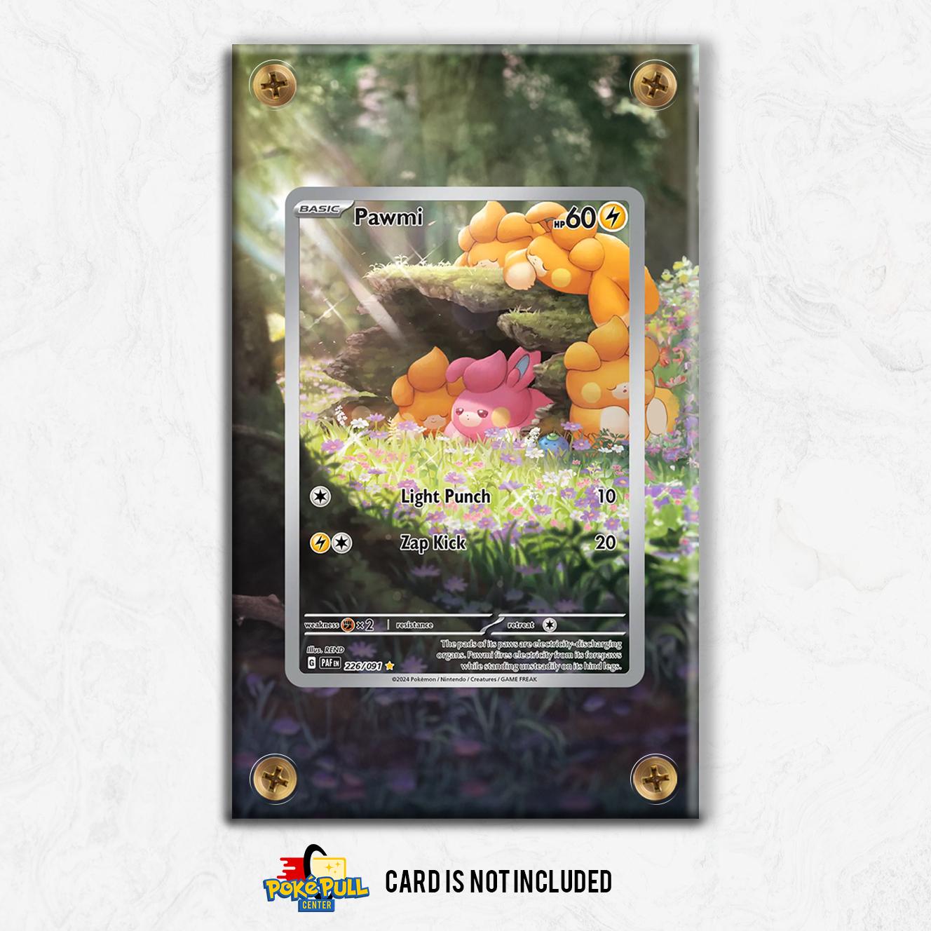 pawmi pokemon cards Reverse holofoil set Chinese Gem Set 226/091 / Illustration Rare Card Type / HP / Stage Pawmi PAF 226 | Pokmon