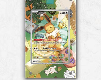 Eevee SVP 173 Promo | Pokémon Extended Artwork Display Case