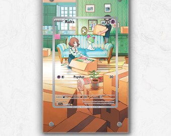 Ralts Scarlet & Violet 211 | Pokémon Extended Artwork Display Case