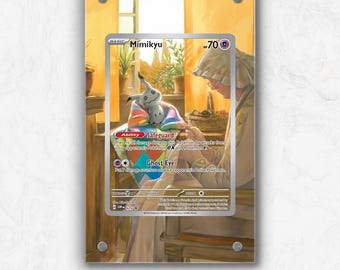 Mimikyu Scarlet & Violet Promo 075 | Pokémon Extended Artwork Display Case