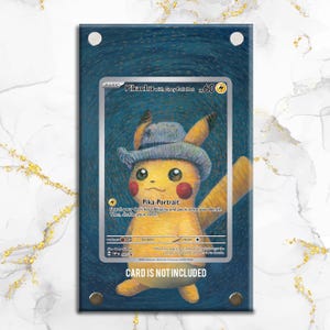 Pikachu with Grey Felt Hat SVP 085 Promo | Custom magnetic extended art case