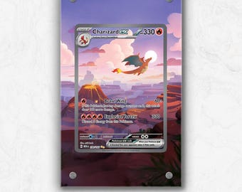 Charizard MEW 199 | Pokémon Extended Artwork Display Case