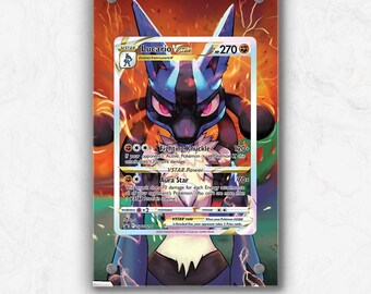 Lucario Scarlet & Violet Promo 291 | Pokémon Extended Artwork Display Case
