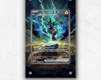 Zekrom Ex BLK 166 | Pokémon Extended Artwork Display Case