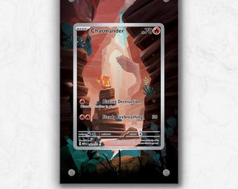 Charmander MEW 168 | Pokémon Extended Artwork Display Case