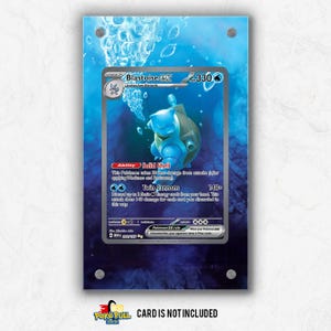 Blastoise MEW 200 | Pokémon Extended Artwork Display Case