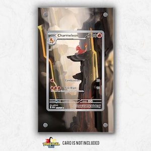 Charmeleon MEW 169 | Pokémon Extended Artwork Display Case Magnetic Case