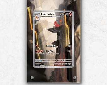 Charmeleon MEW 169 | Pokémon Extended Artwork Display Case