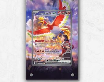 Ethan's Ho-Oh DRI 230  | Pokémon Extended Artwork Display Case