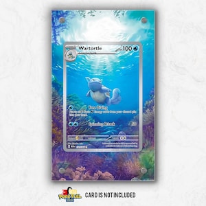 Schildkröte MEW 171 | "Erweiterte Pokémon Kunst-Vitrine."