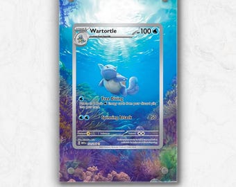 Wartortle MEW 171 | Pokémon Extended Artwork Display Case