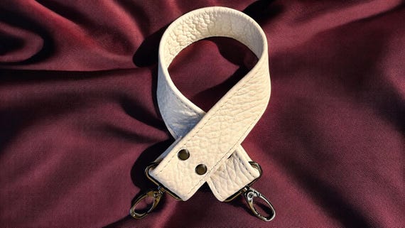 Full Grain Leather Shoulder Cross-Body Strap