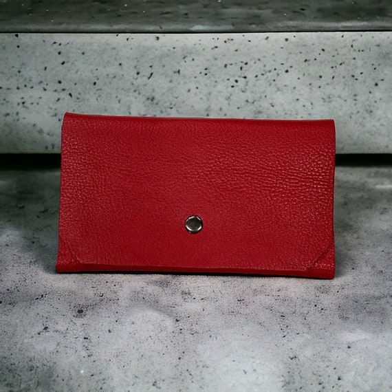 Full Grain Authentic Pebbled Leather Haddie Wallet