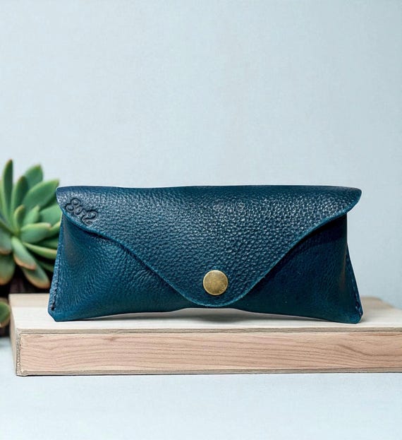 Authentic Genuine Leather Sunglass Case