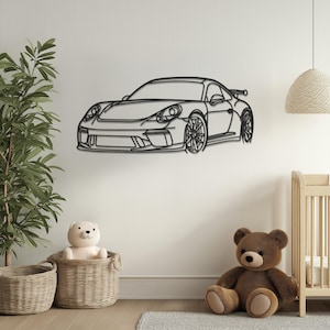 Car Wall Art, Car Wall Decor, Sports Car Wall Decor for Car Enthusiasts, Garage Artwork, Man Cave Decor, Gift for Him, Father&#39;s Day Gift