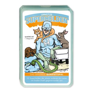Unnütze Superhelden Quartett | Direkt vom Hersteller!