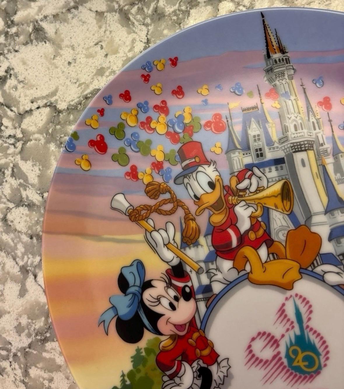 20 マジカルイヤーズ ウォルトディズニーワールドプレート - Etsy 日本