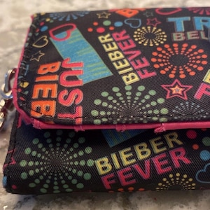 Justin Bieber Wallet Bieber Fever