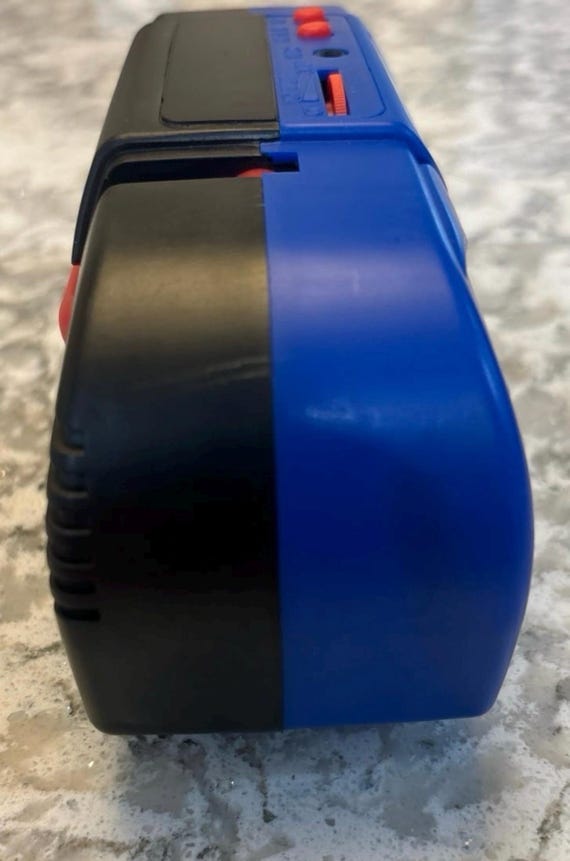 Sonic the Hedgehog Sing-a-long Boom Box - Etsy