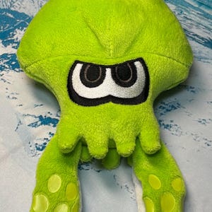 Splatoon Green Inkling Squid Plush