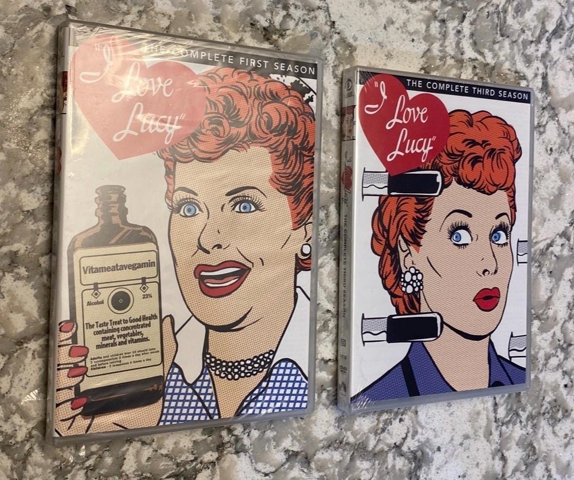 I Love Lucy The Complete first and third season DVD