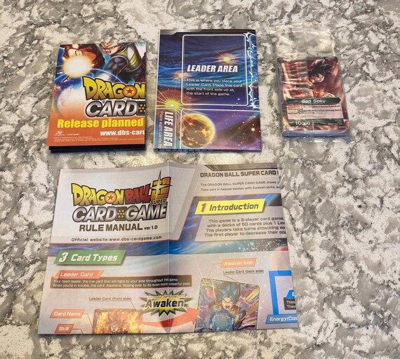 Dragon Ball Super Card Game Ver 1.0 - Etsy Israel
