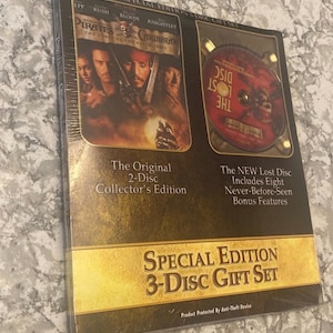 Pirates of the Caribbean - The Curse of the Black Pearl (Three-Disc Gift Set )