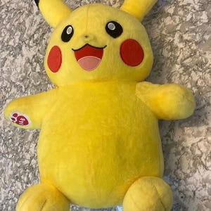 BuildABear Pikachu plush