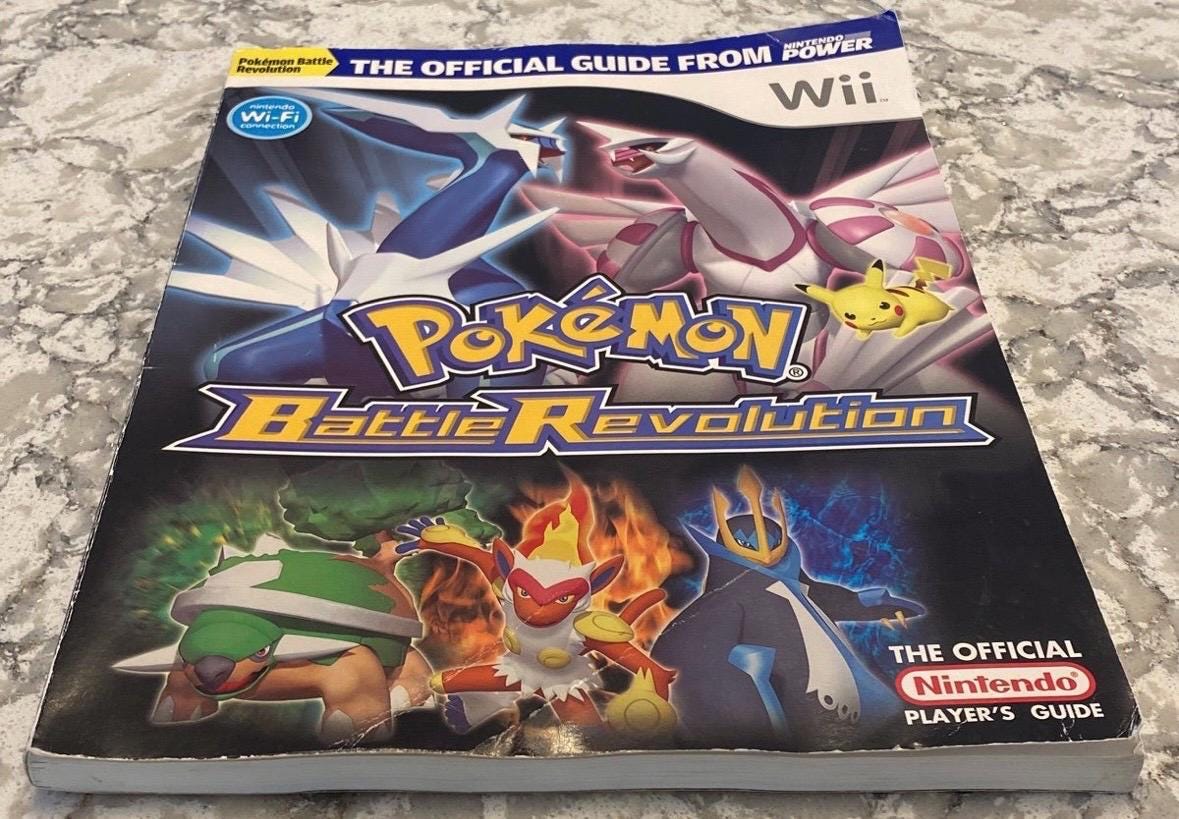 Pokemon Battle Revolution Official Guide Nintendo Wii