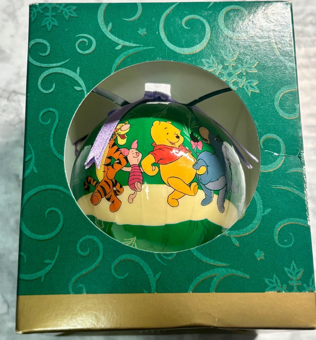 Winnie the Pooh an Enchanted Christmas Ornament - Etsy