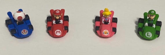 Mario Kart Mini Figures Etsy