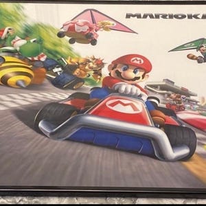 Mario Kart 7 Picture frame