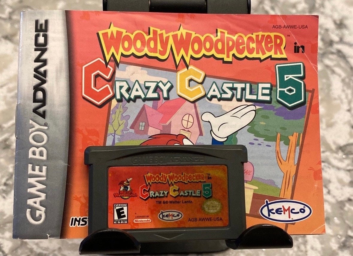 Woody Woodpecker in Crazy Castle 5 for Nintendo Gameboy