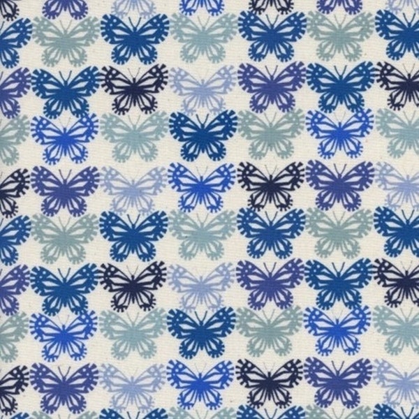 Alexia Abegg Panorama Butterflies | Cotton + Steel OOP | Ruby Star Society | Blue Ribbon | FQ