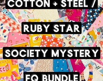 Cotton + Steel | Ruby Star Society | Mystery FQ Bundle | Fat Quarters | Bag | Quilting Bundles