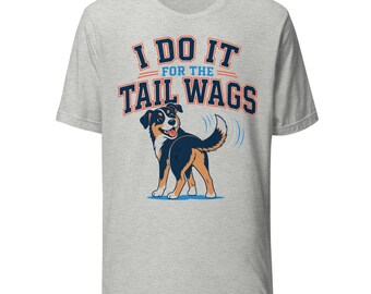 Funny Vet Tech Tail Wags Shirt: Wagging Dog Lover Tee