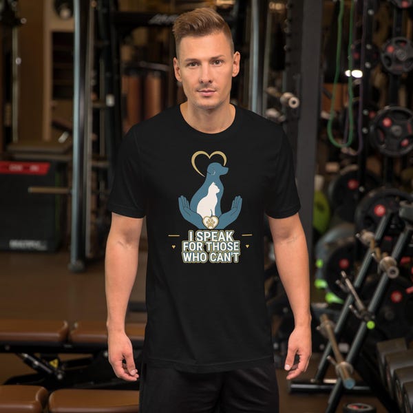 I Speak for Those Who Can’t — Supportive Hands shirt listing