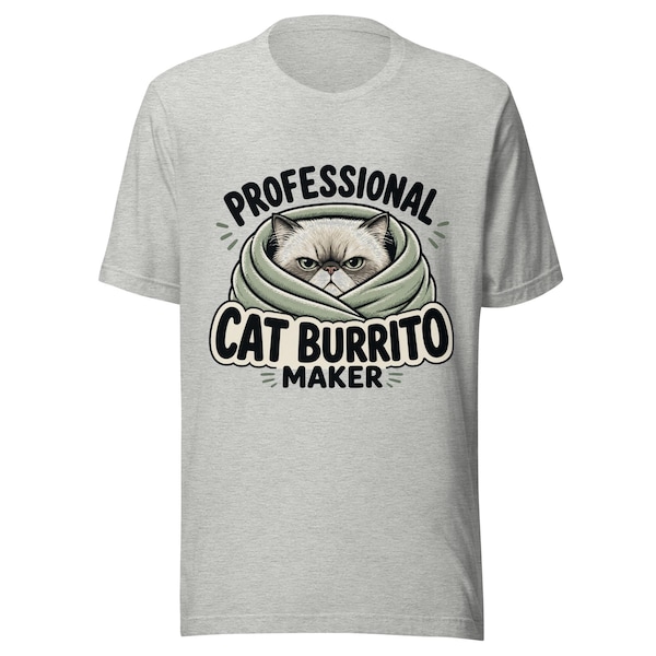 Professional Cat Burrito Maker — Grumpy Cat shirt listing