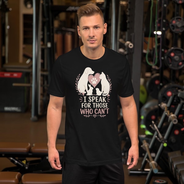 I Speak for Those Who Can’t — Heart Silhouette shirt listing