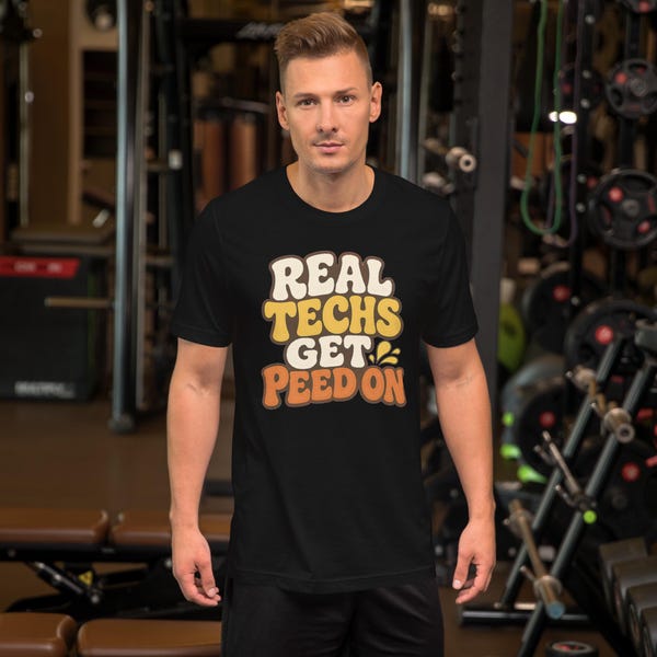 Real Techs Get Peed On shirt listing