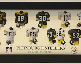 Uniform History Steelers Old Uniforms Steelers Throwback Uniforms