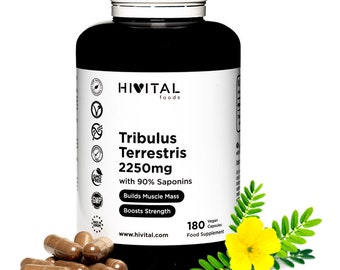 Tribulus Terrestris 2250 MG | 180 GÉLULES VÉGÉTALIENNES