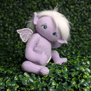 Handmade 10 Inch Knit Fairy Doll