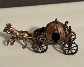 Cinderella Carriage Die Cast Metal Pumpkin Pencil Sharpener