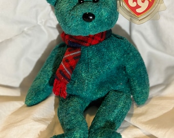 Wallace beanie baby RETIRED / ERRORS / original / Beanie / Babies / Wallace / Bear / Rare / Tag / Errors / collectibles