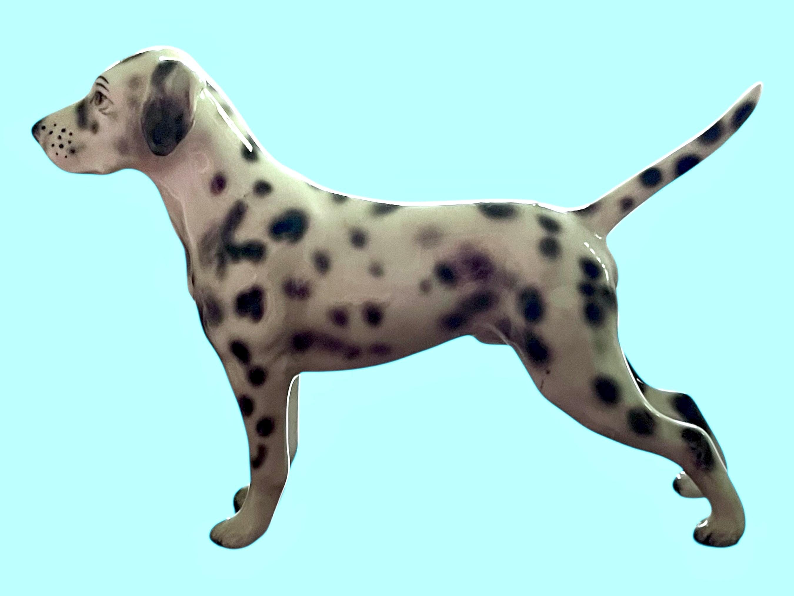 Vintage Porcelain Dalmatian Figurine 5.5 inches