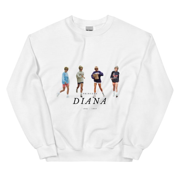 Princess Diana | Style Icon | Vintage style | Jumper | Crewneck | Unisex Sweatshirt