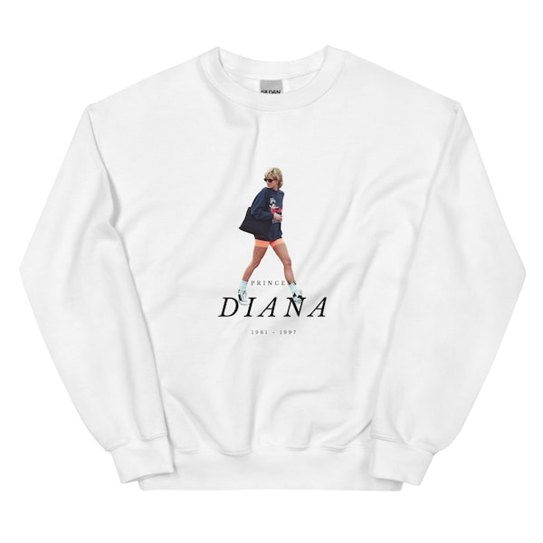 Princess Diana | Style Icon | Royal | 90s | Crewneck | Sweatshirt | Jumper | Unisex Sweatshirt