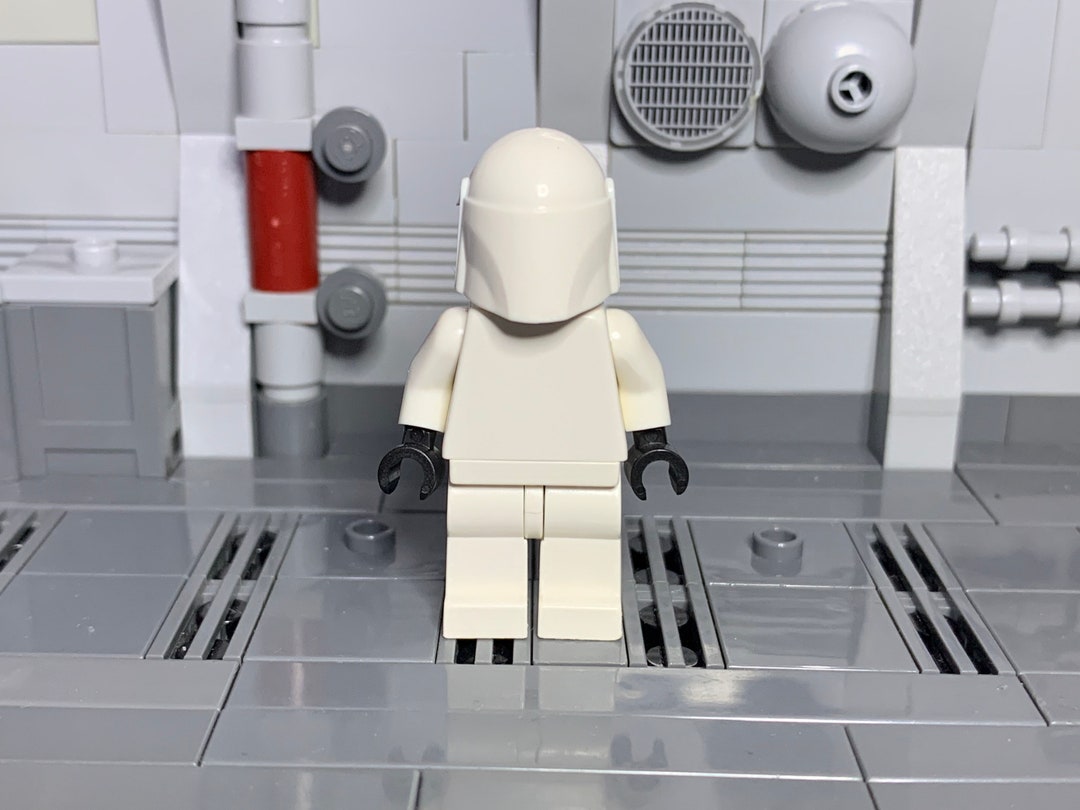 Blank Mandalorian Helmet for Decaling and Minifigures Etsy