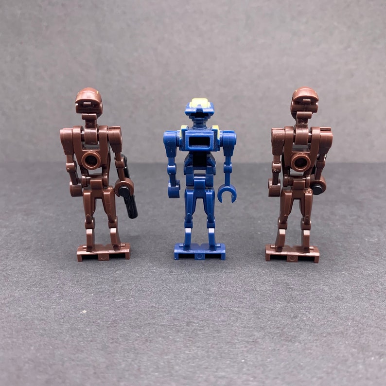 Custom Star Wars Commando Droid Minifgures & Tseries Tactical Droid Minifigures LEGO Compatible